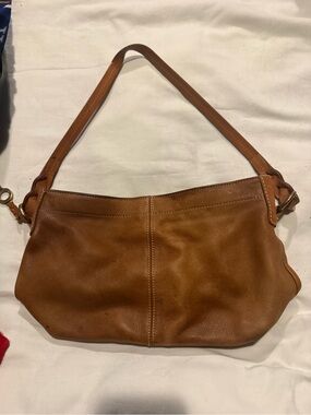 Fossil Classic Tan Leather Shoulder Bag